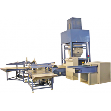 深圳百川机械(沙发机械)-纤维棉开松自动定量及填充系统